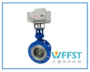 WF593D型法兰式-电动硬密封蝶阀