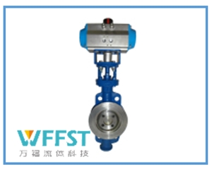 WF560D型对夹式-硬密封气动蝶阀
