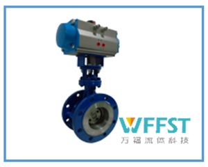 WF563D型法兰式-硬密封气动蝶阀
